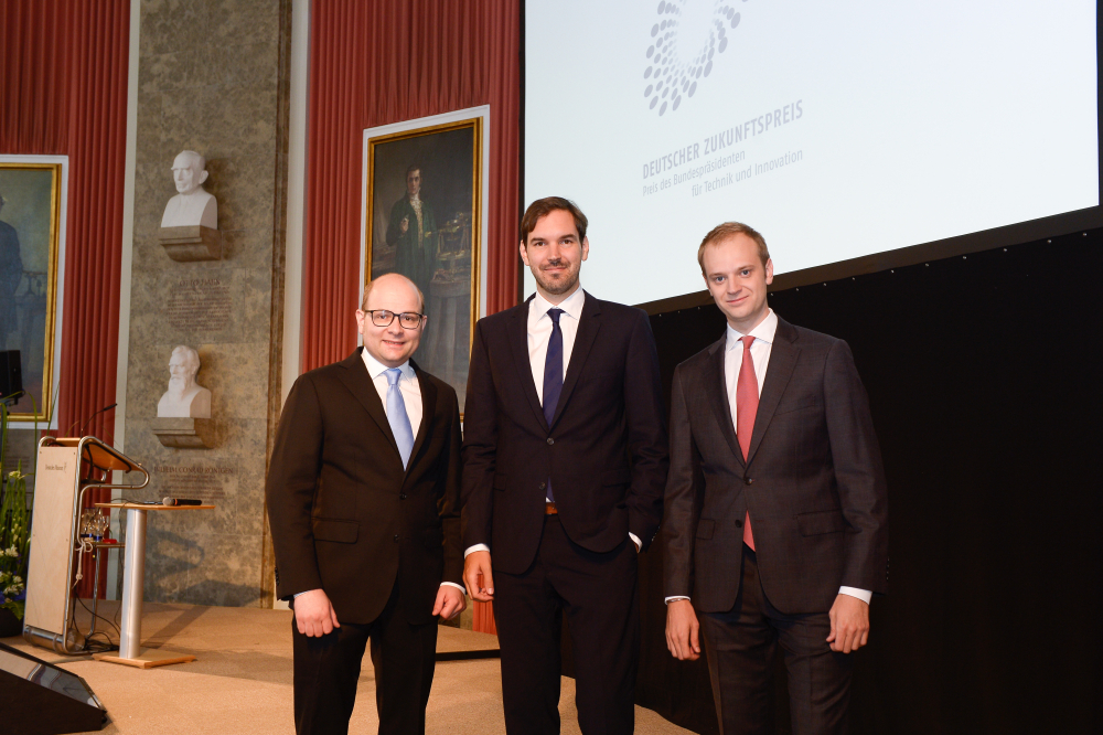 (v.l.n.r.)  Bastian Nominacher, Martin Klenk, Alexander Rinke