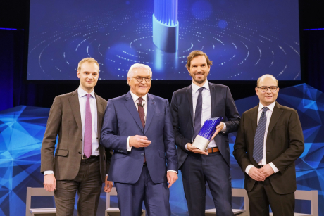 Der Bundespräsident und die Preisträger 2019
